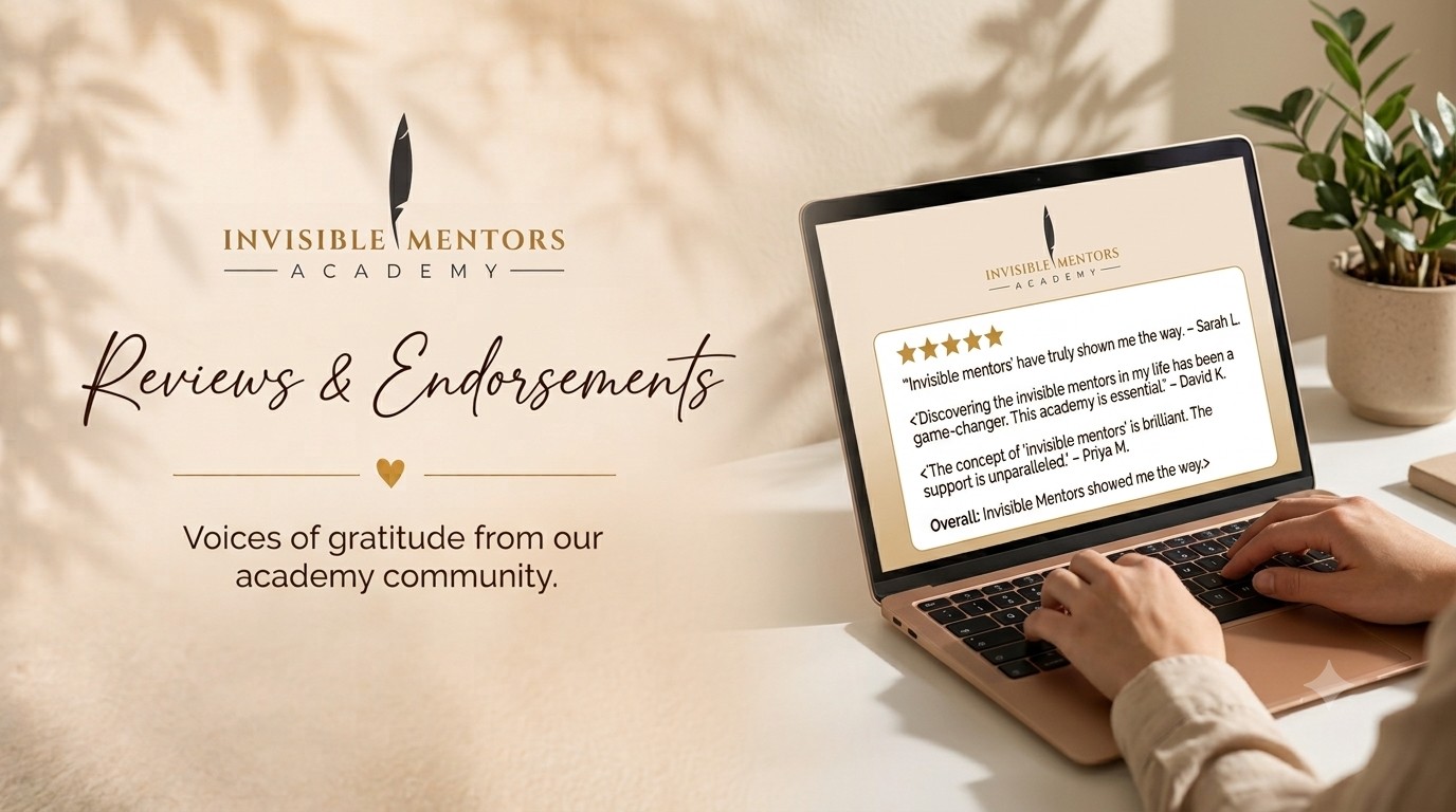 Reviews & Endorsements — Invisible Mentors Academy